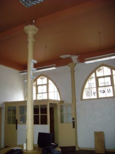 Corn exchange gallery before restoration